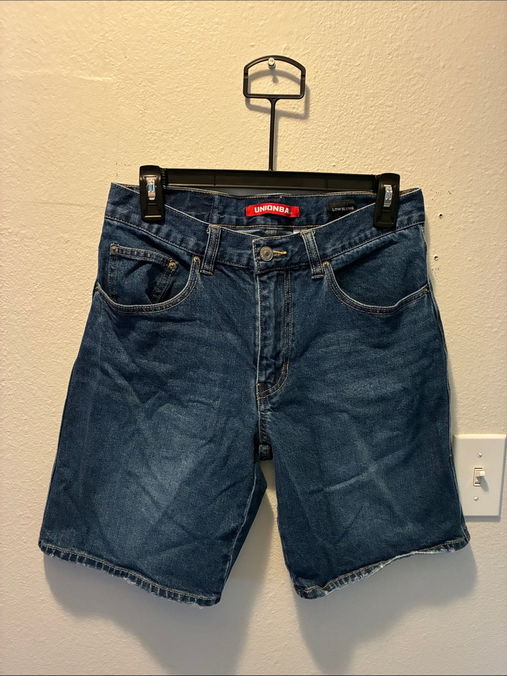 UNIONBAY Women's Dark Blue Denim Jean Shorts (size 3/26W)